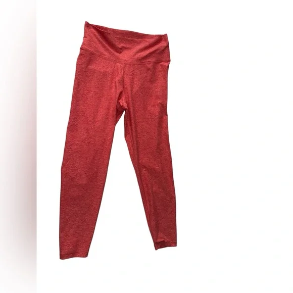 Calia Orange Red Leggings Size Large - Picture 2 of 6